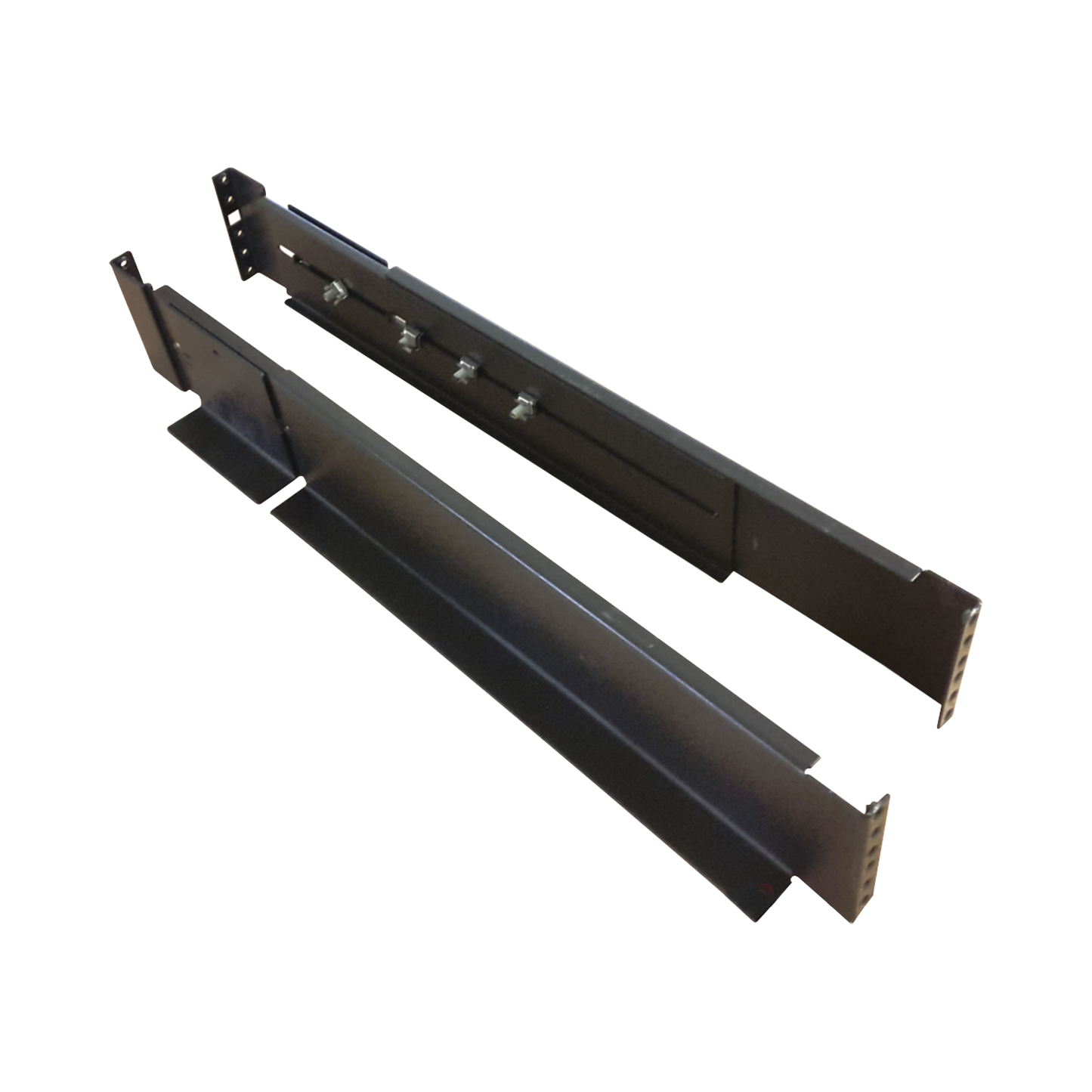 Kit de rieles para montaje de UPS Epcom Power Line en Rack / Gabinete de 4 postes, incluye un par de rieles con soporte en "L" compatible con: EPU1000RTOL2U, EPU2000RTOL2U y EPU3000RTOL2U - SILYMX