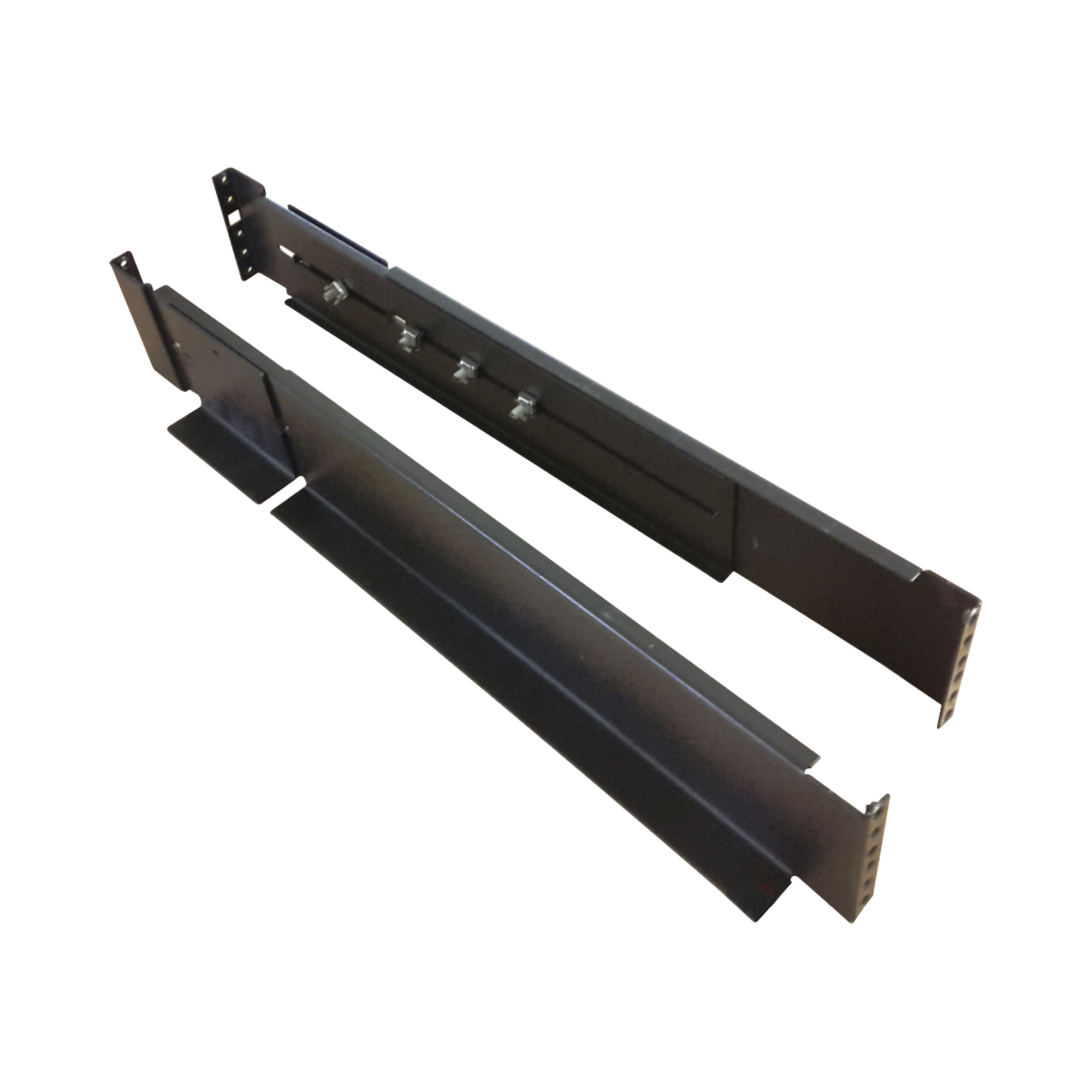 Kit de rieles para montaje de UPS Epcom Power Line en Rack / Gabinete de 4 postes, incluye un par de rieles con soporte en "L" compatible con: EPU1000RTOL2U, EPU2000RTOL2U y EPU3000RTOL2U - SILYMX