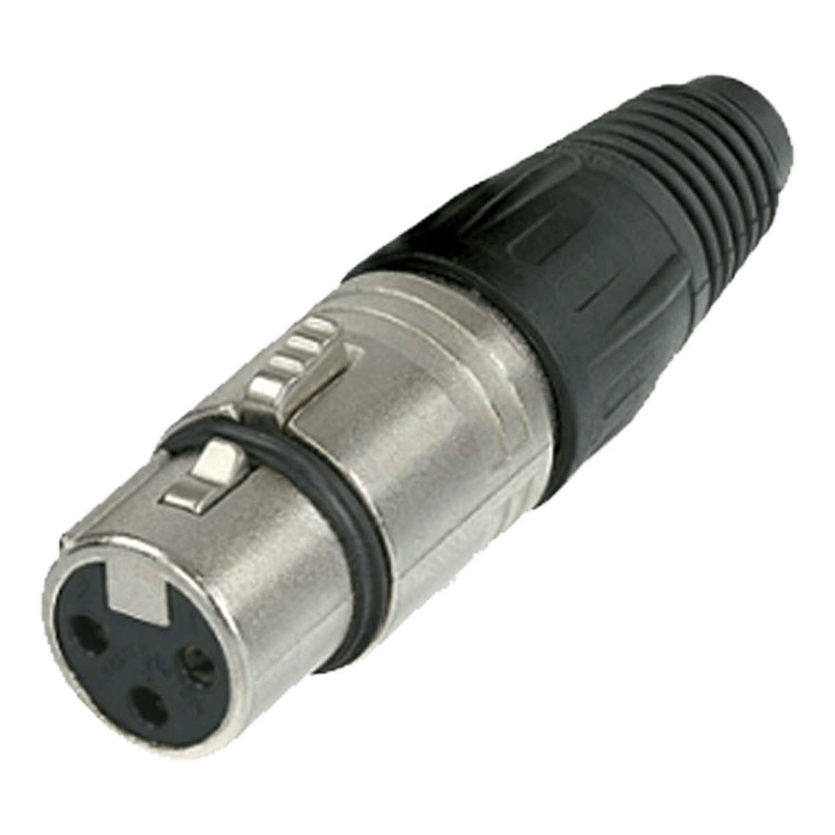 Conector XLR 3 Pines Hembra, Ideal para Conexiones de Micrófonos, Mezcladoras, Equipo de Audio Profesional - SILYMX
