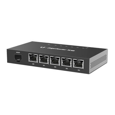 EdgeRouter X SFP de 5 puertos Gigabit + 1 puerto SFP con funciones avanzadas de ruteo - SILYMX