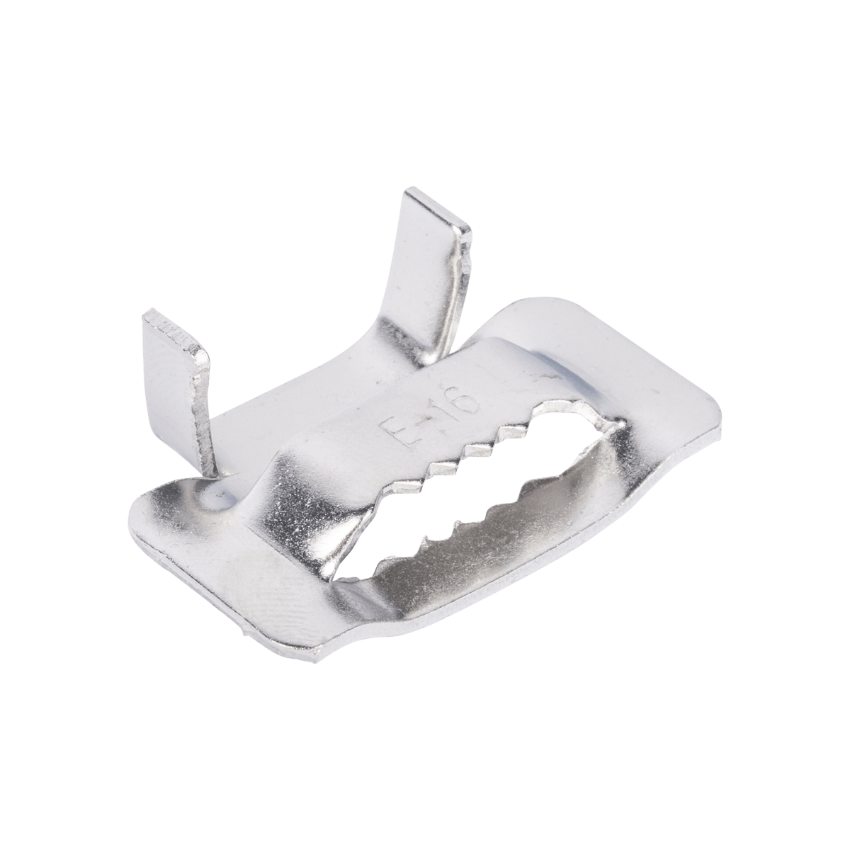 Hebillas PanSteel™ de Acero Inoxidable 201, Para Uso con Fleje ESW16T76-CR2, Caja de 100pz - SILYMX