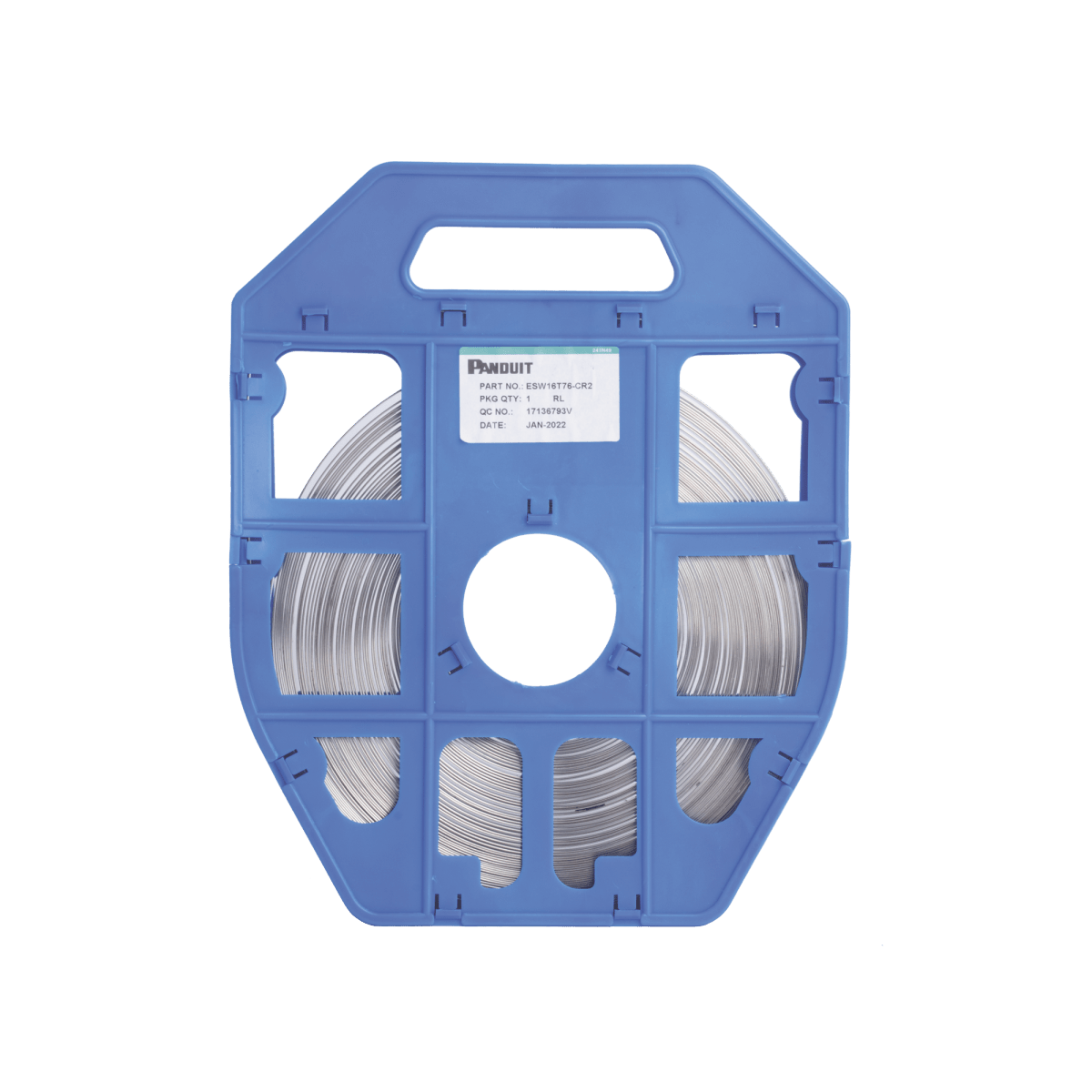 Fleje PanSteel™ de Acero Inoxidable 201 16 mm de Ancho (5/8) 0.75 mm de Espesor Rollo de 30.5 metros - SILYMX