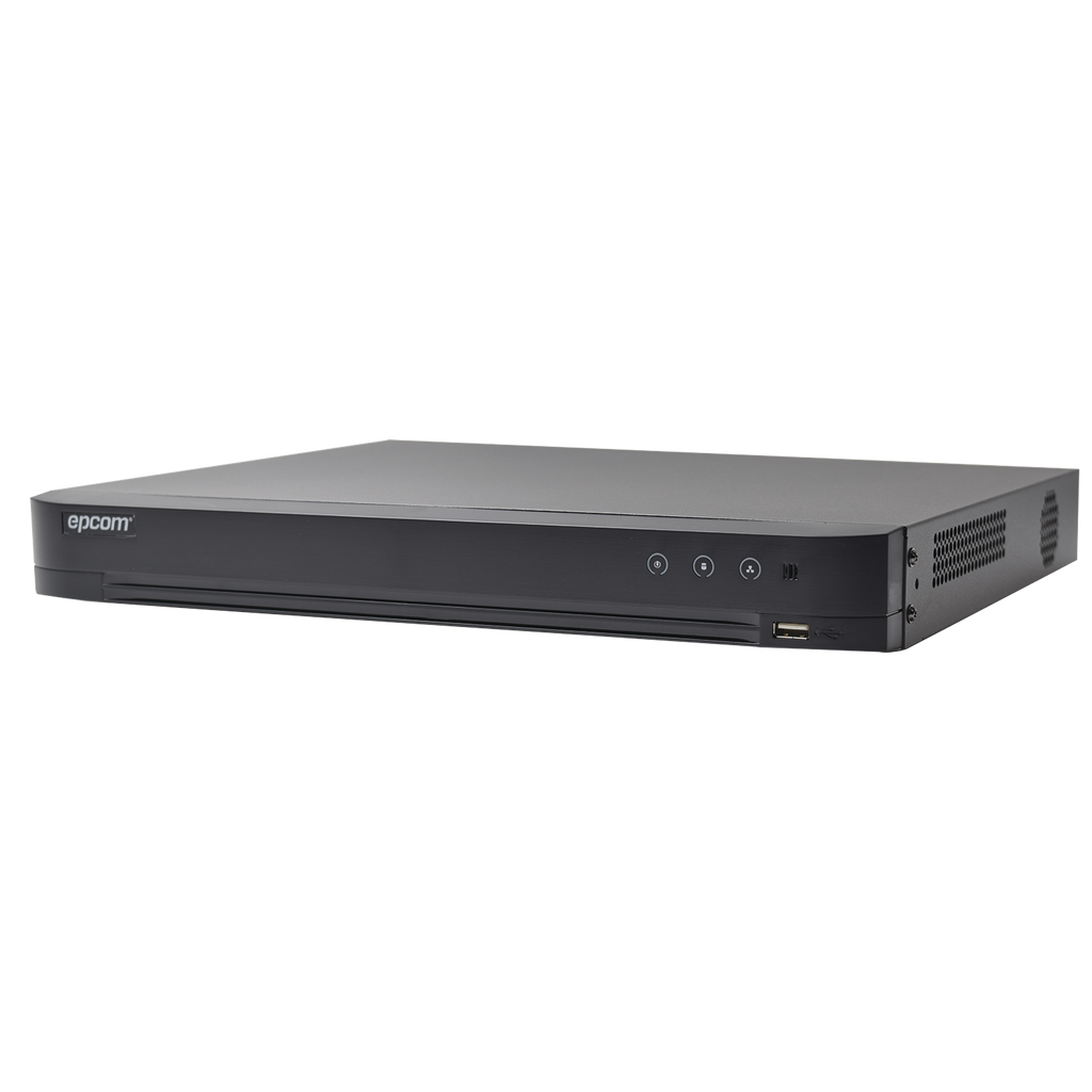 DVR 4 Megapixel / 4 Canales TURBOHD + 2 Canales IP / 1 Bahía de Disco Duro / Audio por Coaxitron / Evita Falsas Alarmas / Salida de Vídeo en Full HD - SILYMX