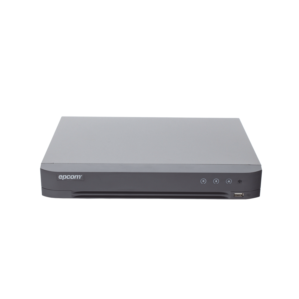 DVR 4 Megapixel / 16 Canales TURBOHD + 8 Canales IP / 1 Bahía de Disco Duro / Audio por Coaxitron / Evita Falsas Alarmas / Salida de Video en Full HD - SILYMX