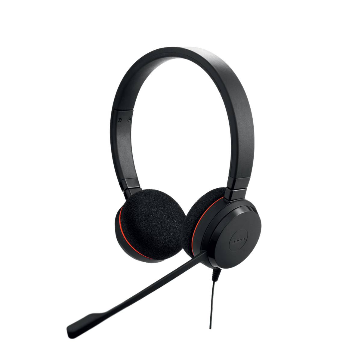 Jabra Evolve 20 Duo con conexión USB, micrófono con cancelación de ruido de última generación, configuración Plug and Play, Certificación Microsoft Teams (4999-823-109) - SILYMX