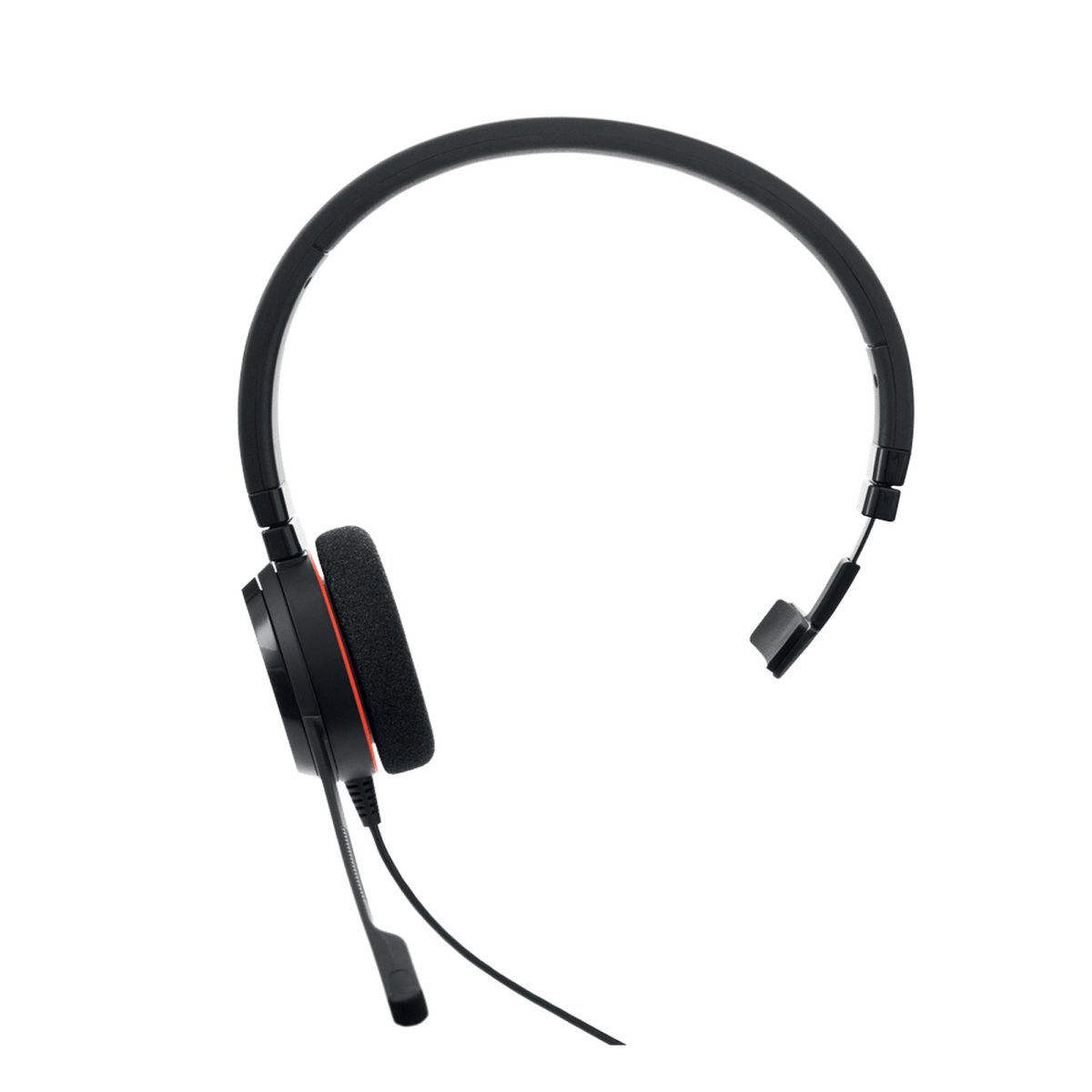 Jabra Evolve 20 Mono con conexión USB, micrófono con cancelación de ruido de última generación, configuración Plug and Play, Certificación Microsoft Teams (4993-823-109) - SILYMX