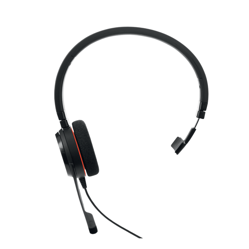 Jabra Evolve 20 Mono con conexión USB, micrófono con cancelación de ruido de última generación, configuración Plug and Play, Certificación Microsoft Teams (4993-823-109) - SILYMX