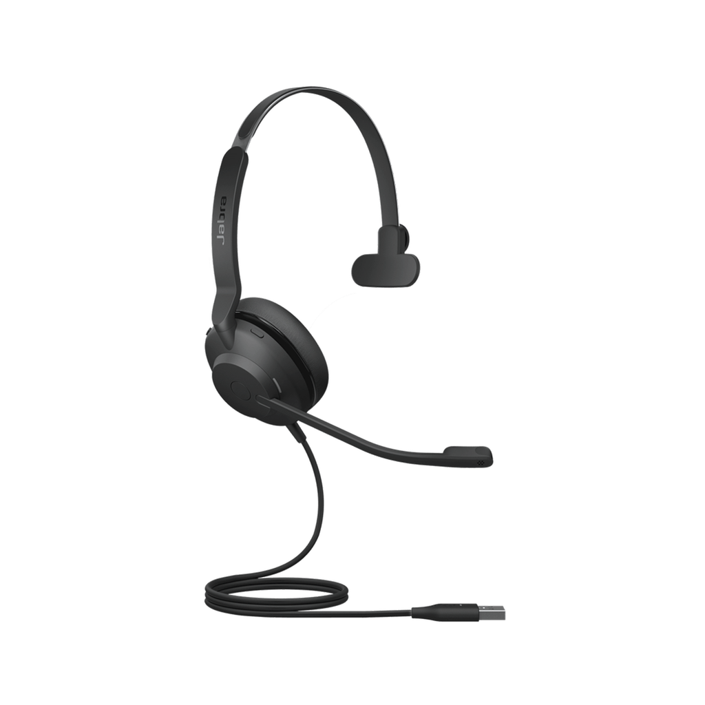 Jabra Evolve2 30, Auricular mono versión UC con aislamiento de ruido, indicador de ocupado (Busylight) (23089-889-979) - SILYMX