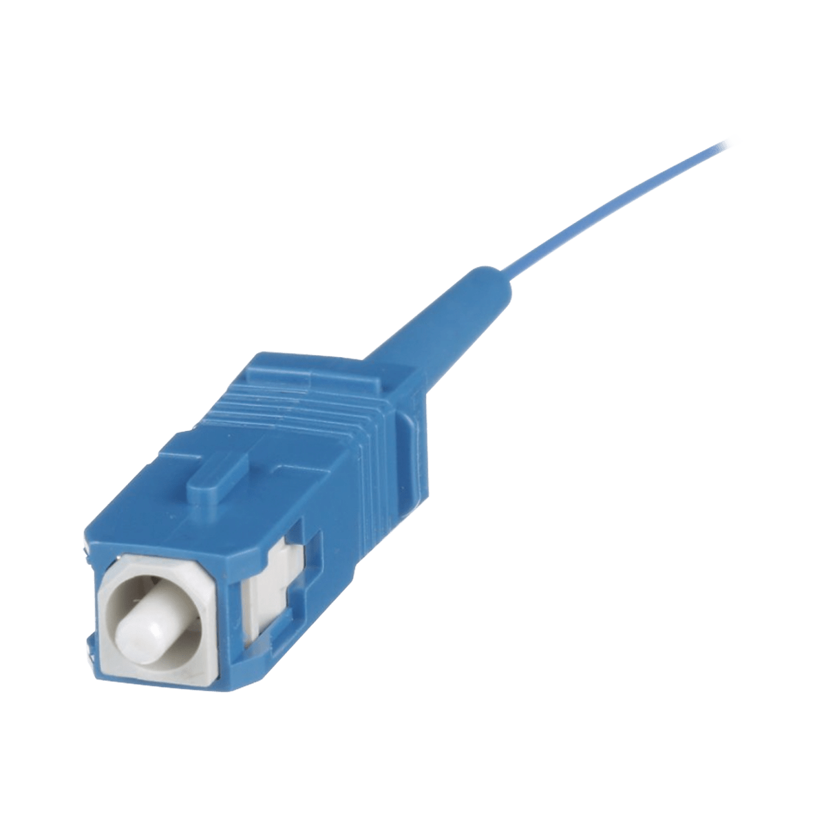 Pigtail de Fibra Óptica SC Simplex Monomodo OS2 9/125 900um Color Azul 1 Metro - SILYMX