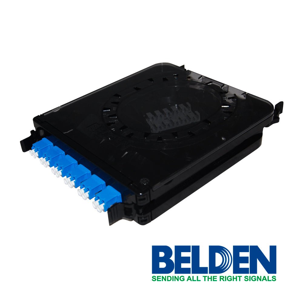 Belden Panel de Parcheo Dúplex LC 6 Puertos Azul FCSX06LDFS - SILYMX