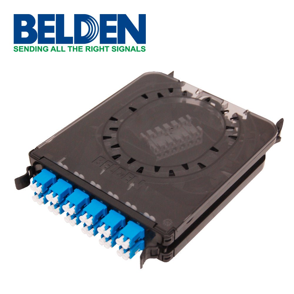 Cassete Ecx Belden Fcsx12ldfs Monomodo Os2 12 Puertos Lc Duplex Azul - SILYMX