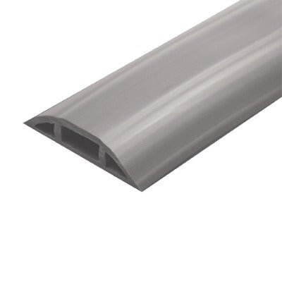 Canaleta flexible color gris de PVC auto extinguible tramo de 2.5m (9300-01253) - SILYMX