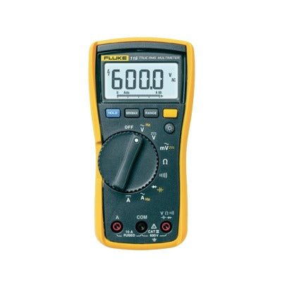 Multímetro Digital para Electricista, Para Pruebas de Capacitancia y Diodos, Uso con Voltaje Máximo de 600 V, Pantalla LED Retroiluminada - SILYMX