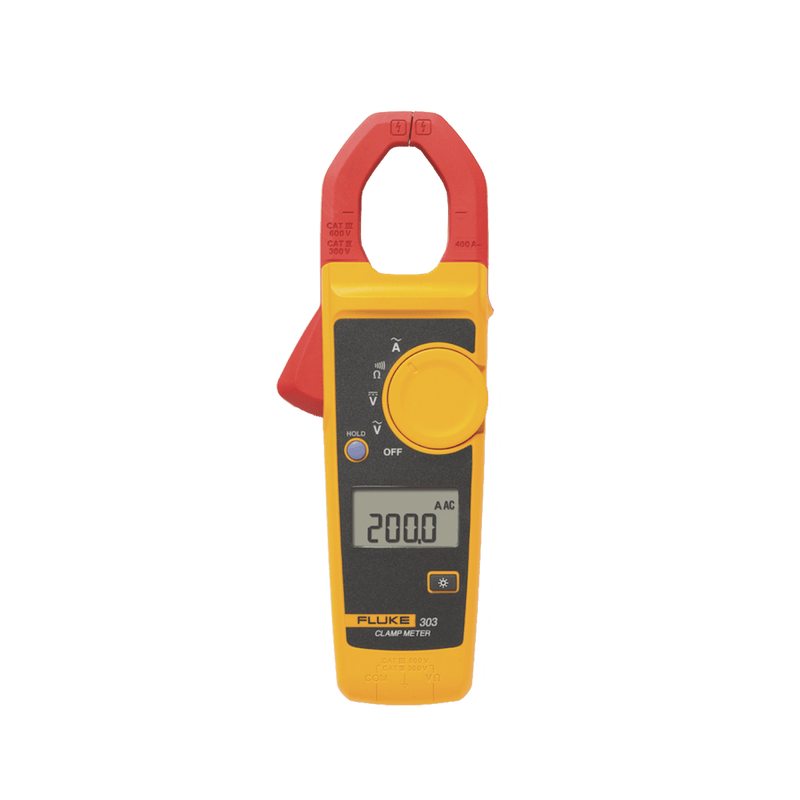 Amperimetro de Gancho, Para Medida de Corriente en CA de 600 A y Tensión en CA y CC de 600V - SILYMX