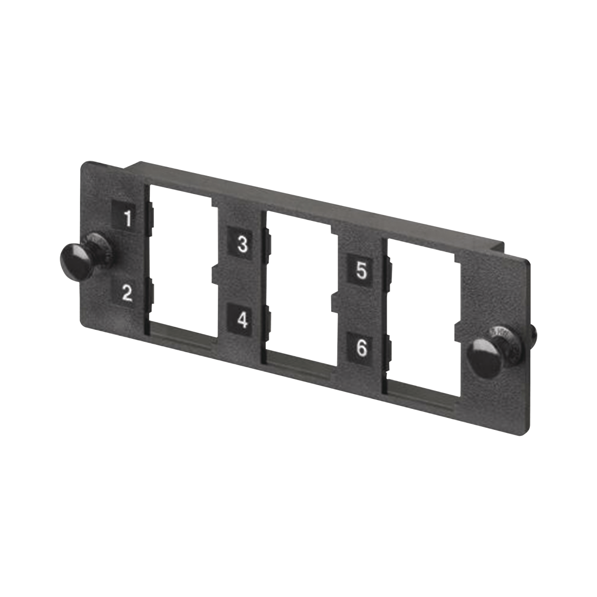 Placa Modular FAP de 6 Puertos Mini-Com Acepta Módulos de Fibra Óptica ...