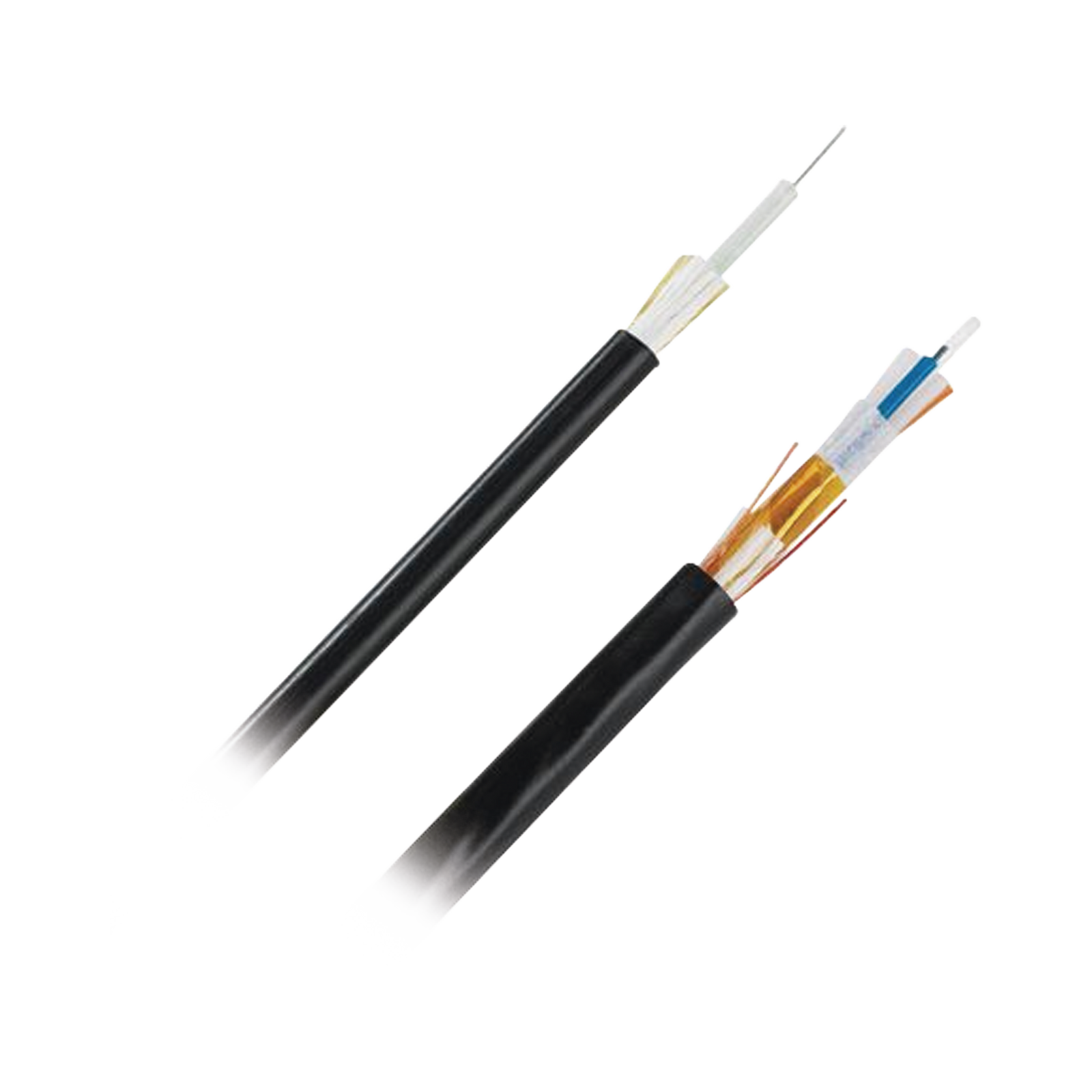 Cable De Fibra Óptica De 6 Hilos Multimodo Om4 50/125 Optimizada Interior/Exterior Loose Tube 250Um No Conductiva Ofnr (Riser) Precio Por Metro - SILYMX