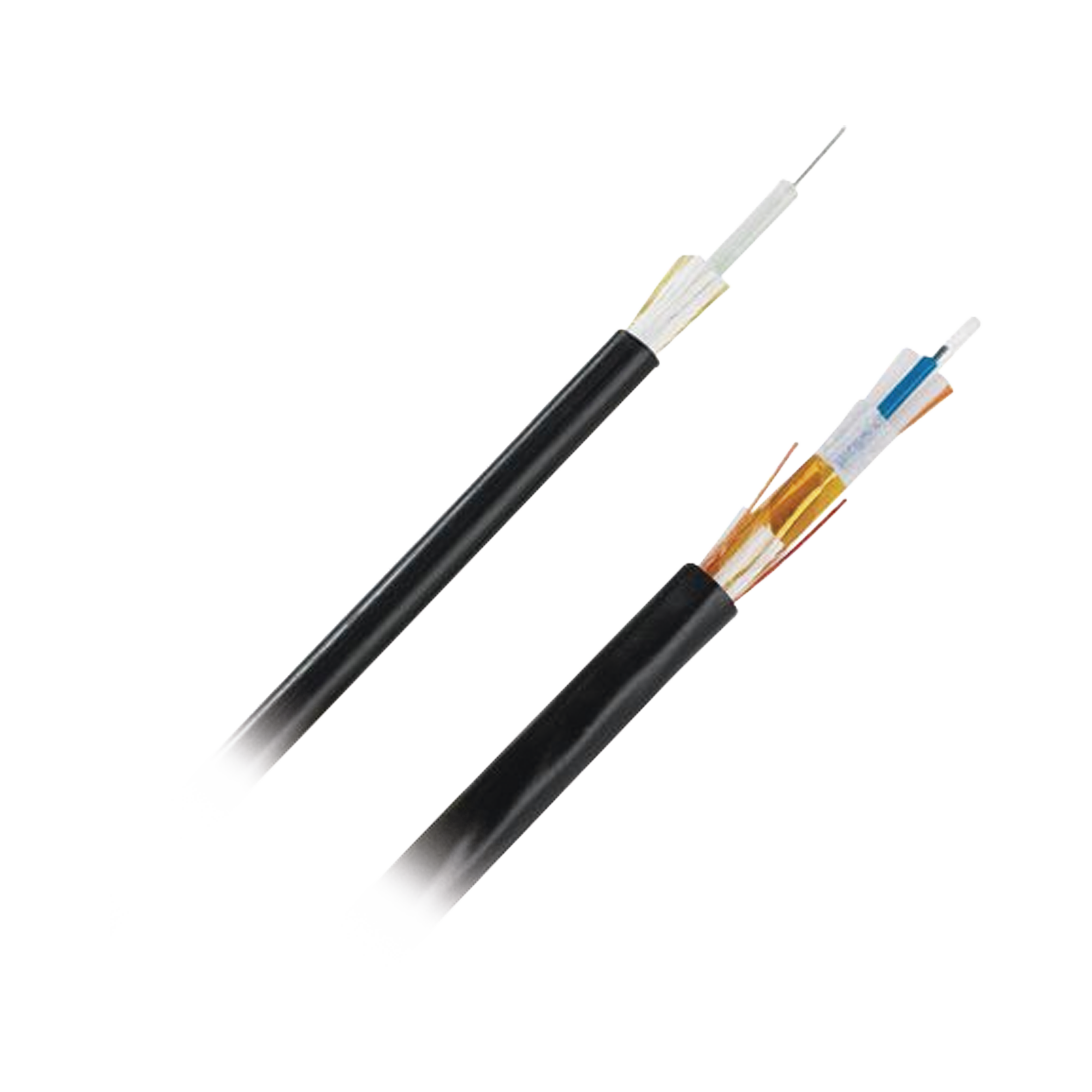 Cable De Fibra Óptica De 6 Hilos Multimodo Om4 50/125 Optimizada Interior/Exterior Loose Tube 250Um No Conductiva Ofnr (Riser) Precio Por Metro - SILYMX