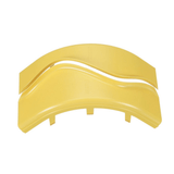 Tapa de Bajada Vertical Exterior de 90º, Para uso con Canaletas 4X4 FiberRunner™, Color Amarillo - SILYMX