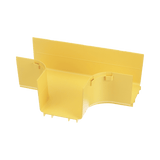 Accesorio en T Horizontal, Con Ángulos a 90º, Para Canaletas FiberRunner™ 4X4, Color Amarillo - SILYMX