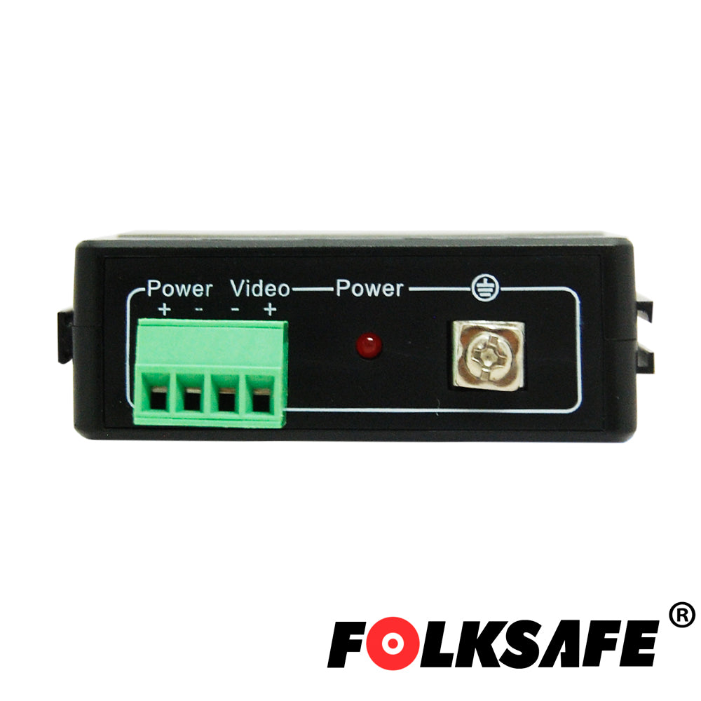 Ballun Transceptor Activo Folksafe Hasta 2 Mp Ahd Cvi Tvi 12 Vcd Fs-Hda4501R - SILYMX