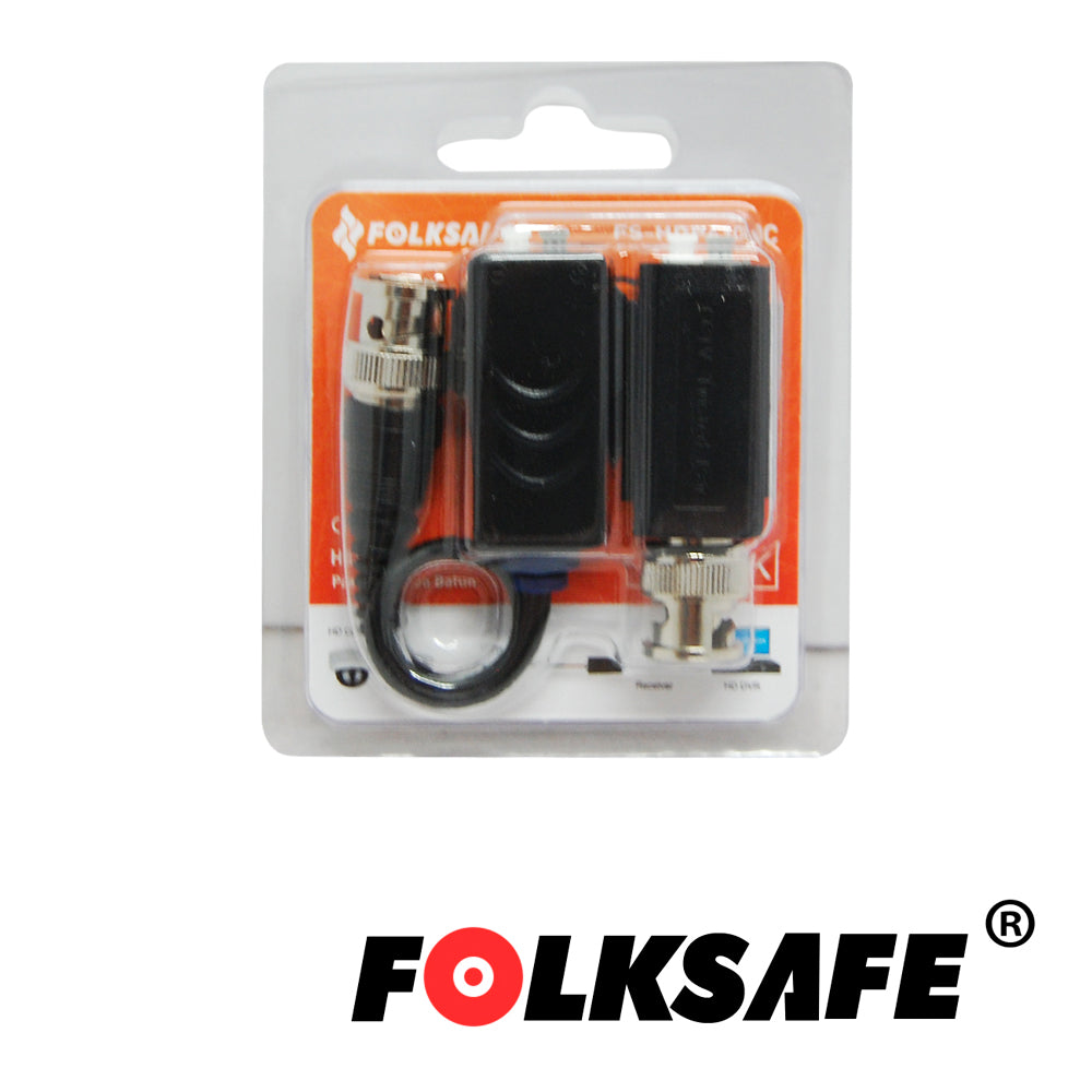 Ballun Transceptor Pasivo Folksafe Hasta 5 Mp Ahd Cvi Tvi Cvbs Fs-Hdp4100C - SILYMX