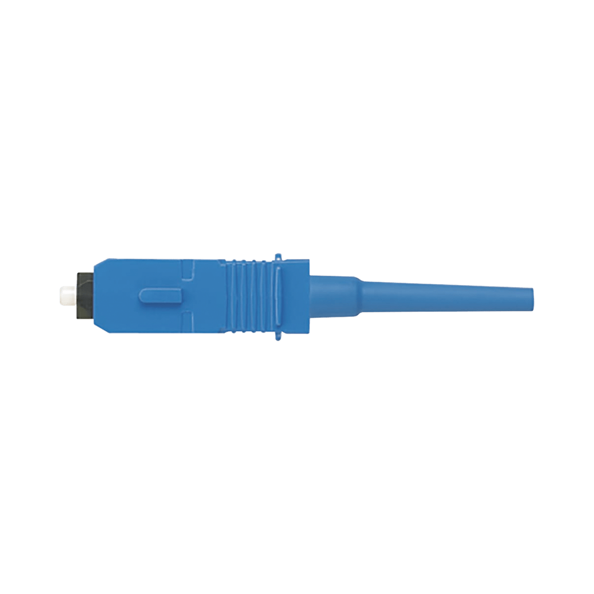 Conector de Fibra Óptica SC Simplex OptiCam Monomodo 9/125 OS2 Pre-pulido Color Azul - SILYMX