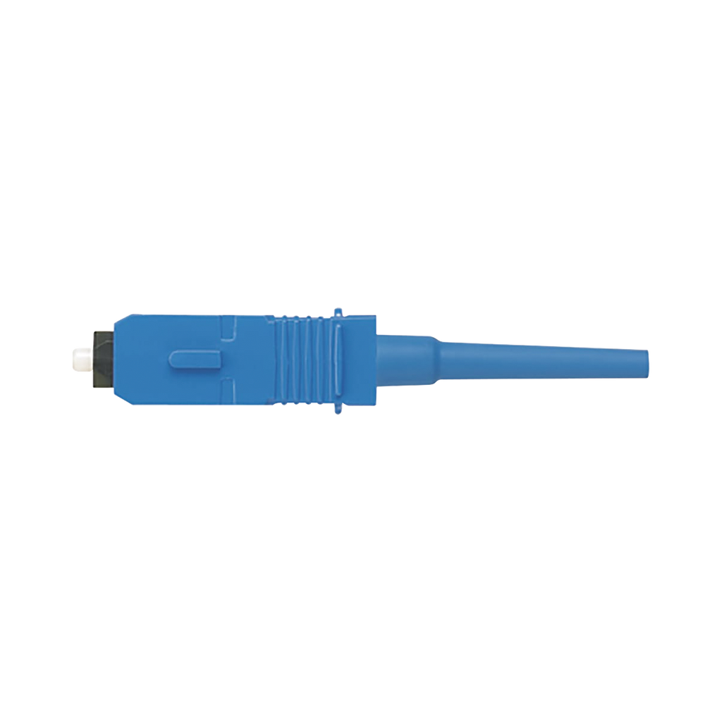 Conector de Fibra Óptica SC Simplex OptiCam Monomodo 9/125 OS2 Pre-pulido Color Azul