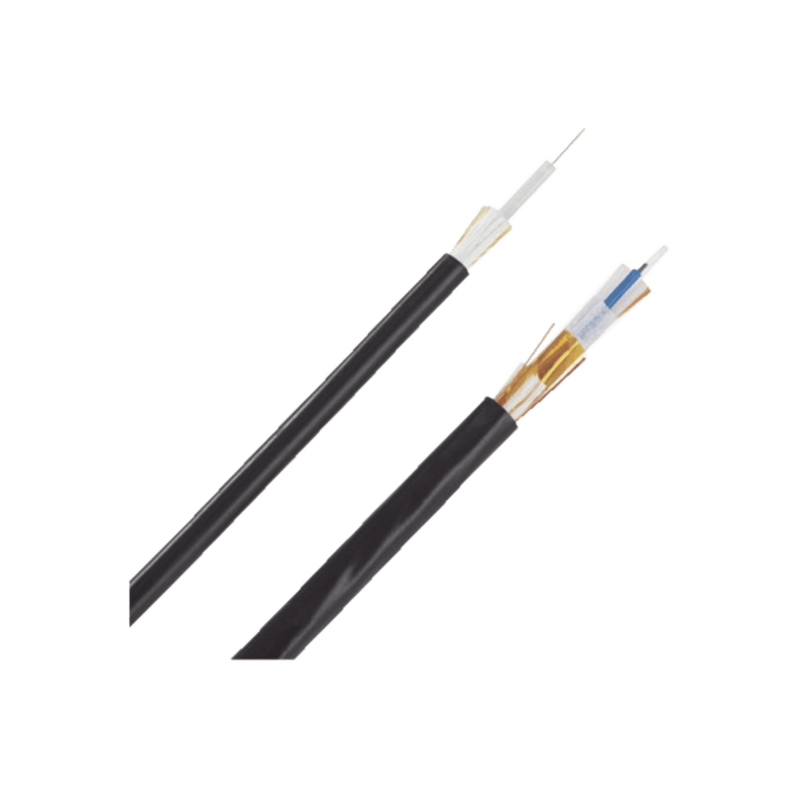 Cable De Fibra Óptica De 12 Hilos Monomodo Os2 Interior/Exterior Loose Tube 250Um No Conductiva (Dieléctrica) Ofnp (Plenum) Precio Por Metro - SILYMX