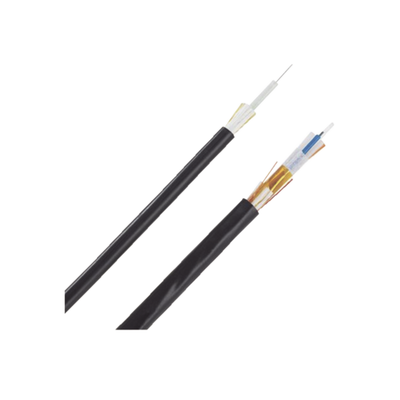 Cable de Fibra Óptica de 6 hilos Monomodo OS2 Interior/Exterior Loose Tube 250um No Conductiva (Dieléctrica) OFNR (Riser) Precio Por Metro - SILYMX