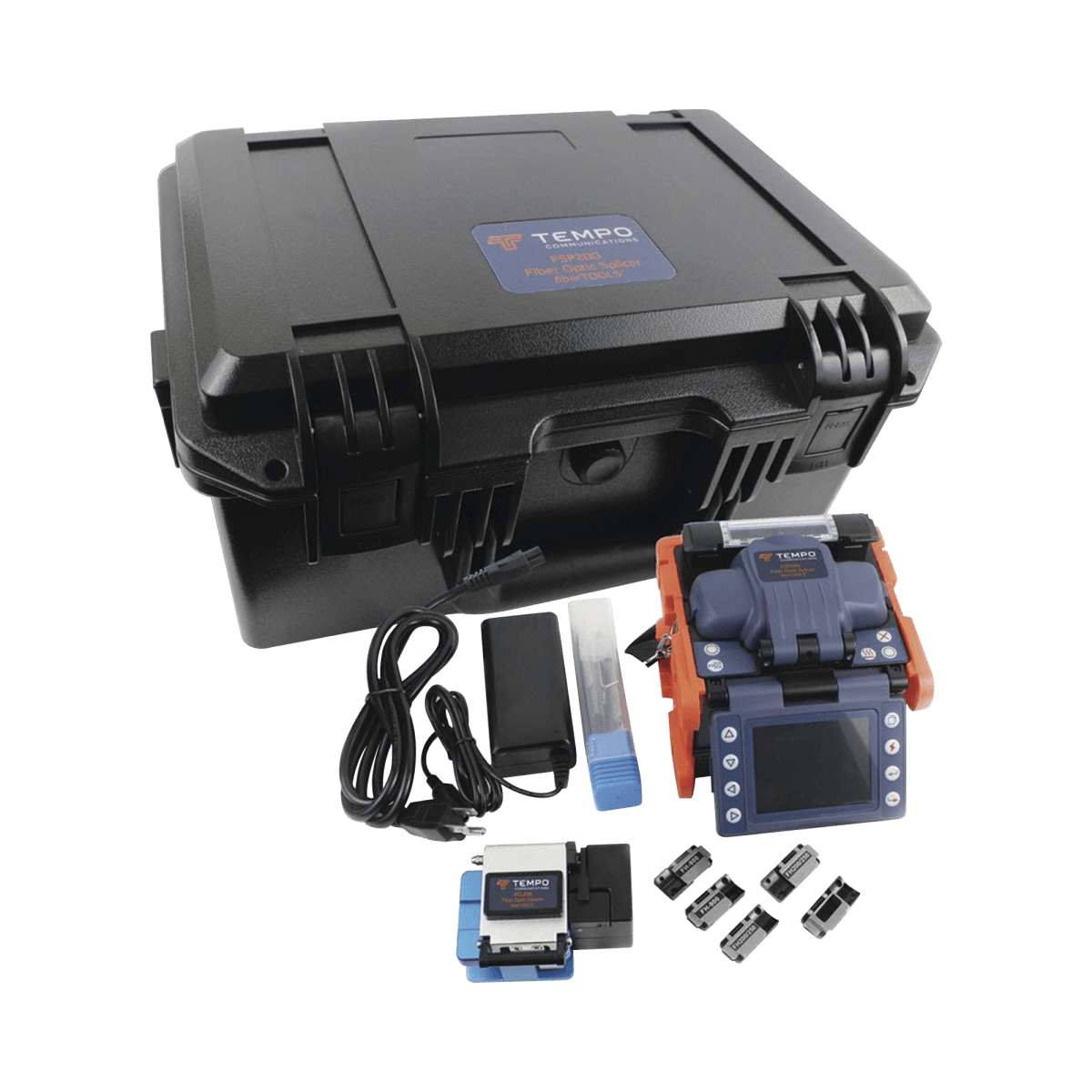 Fusionadora de Fibra Óptica Tempo de Alineación por Núcleo con 6 Motores FSP200-KIT1 - SILYMX