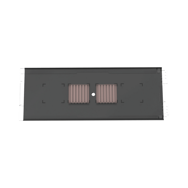 Charola De Empalme Para Fibra Óptica Para Protección De 24 Empalmes De Fusión O Mecánicos Compatible Con Los Paneles Frme3 Y Frme4 - SILYMX