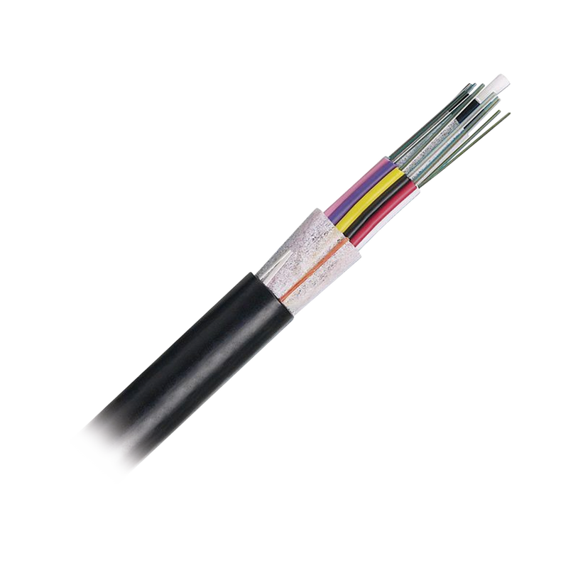 Cable de Fibra Óptica de 12 hilos OSP (Planta Externa) No Armada (Dieléctrica) 250um Monomodo OS2 Precio Por Metro - SILYMX