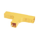 PANDUITFT2X2LYLAccesorio en T Horizontal, Con Ángulos a 90º, Para Canaletas FiberRunner™ 2X2, Color Amarillo - SILYMX