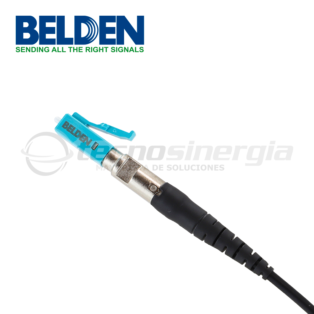 Belden Conector Fibra Óptica OM3 LC, Aqua FT3LC900FS01