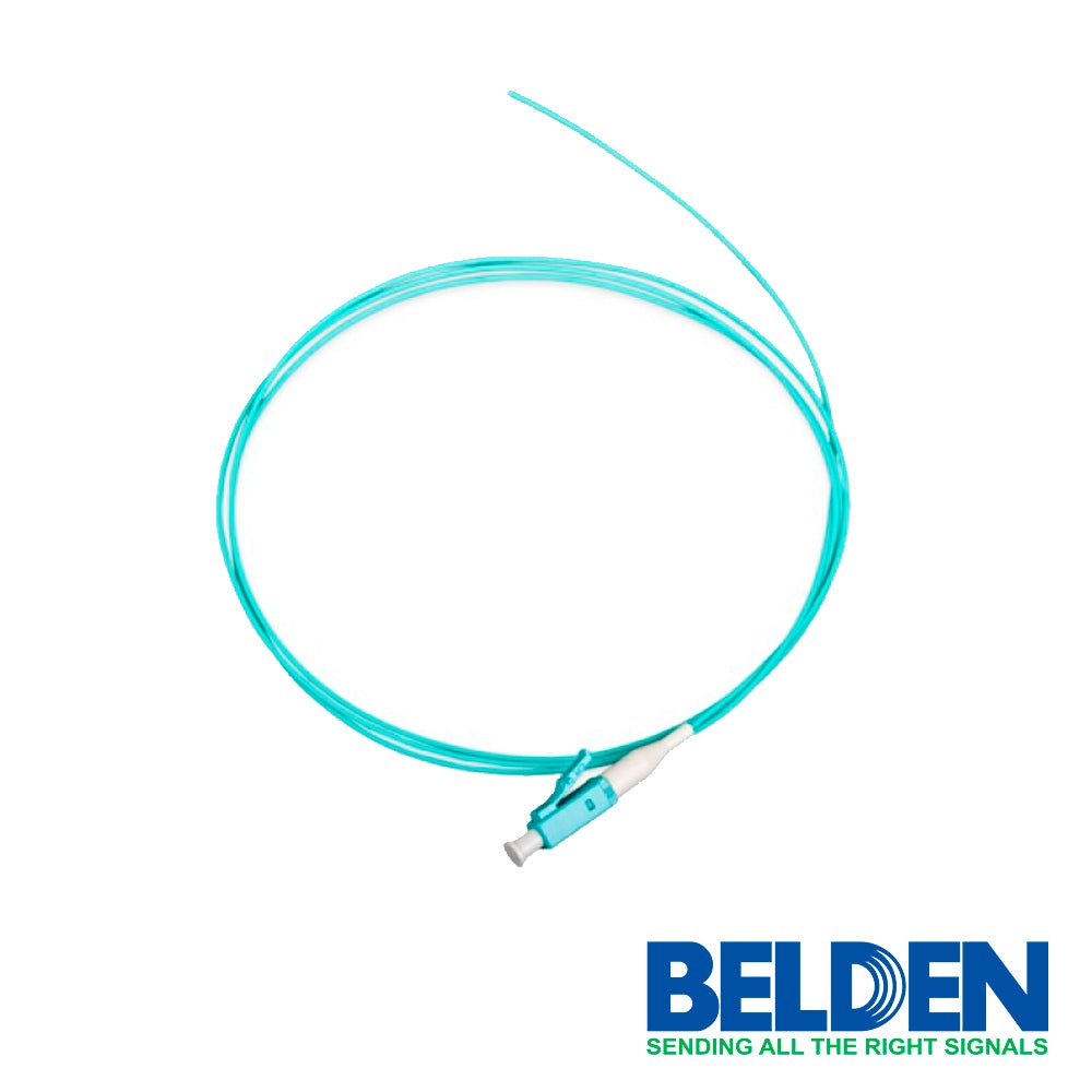 Belden Cable Fibra Óptica OM3 LC Macho - LC Macho 2 Metros Aqua FT3LC900PS01 - SILYMX