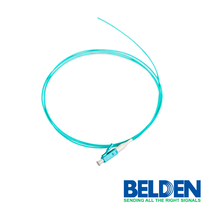 Pigtail Belden OM4 LC_sx Tb_900 2m Aqua FT4LC900PS01