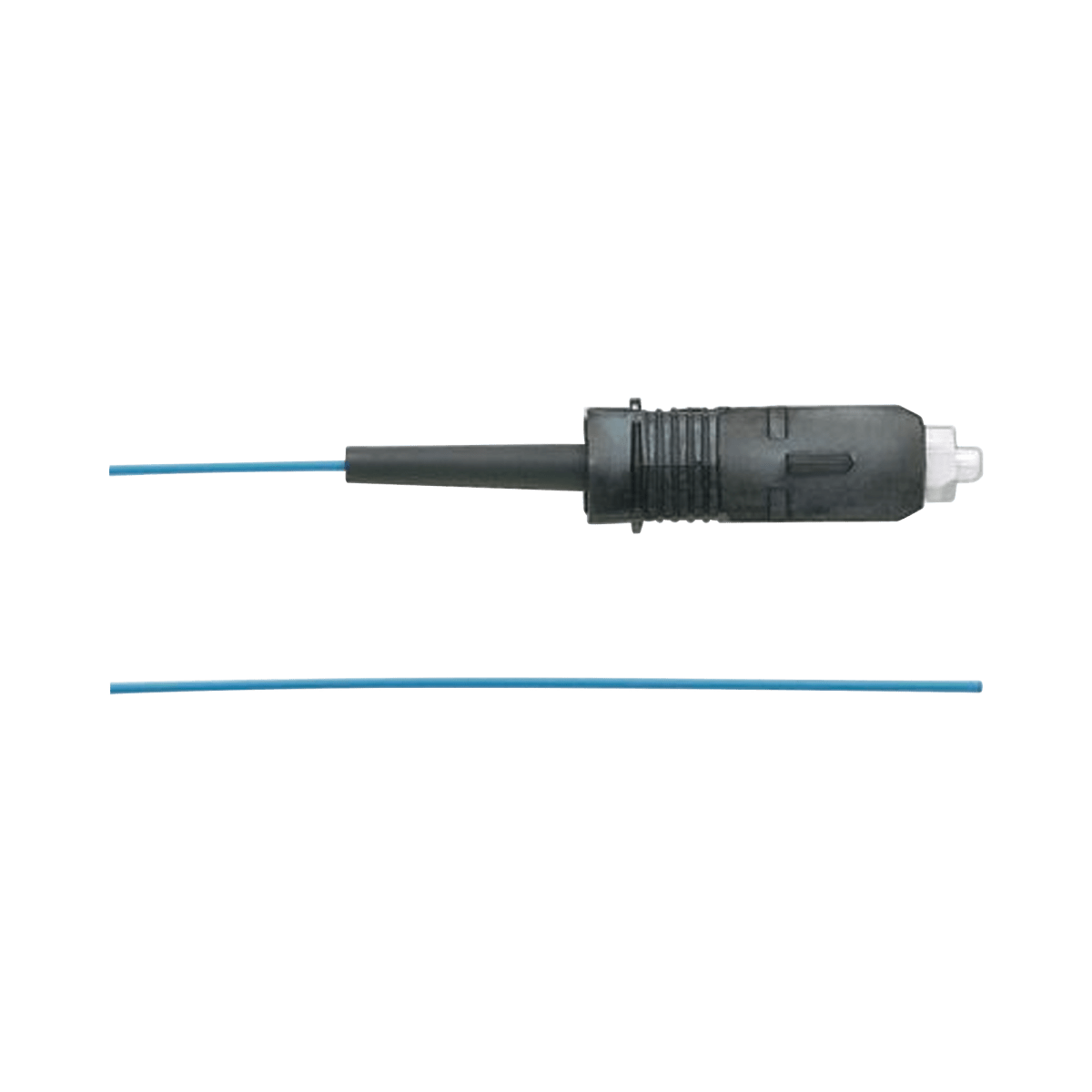 Pigtail de Fibra Óptica SC Simplex Multimodo OM3 50/125 900um Color Aqua 1 Metro - SILYMX