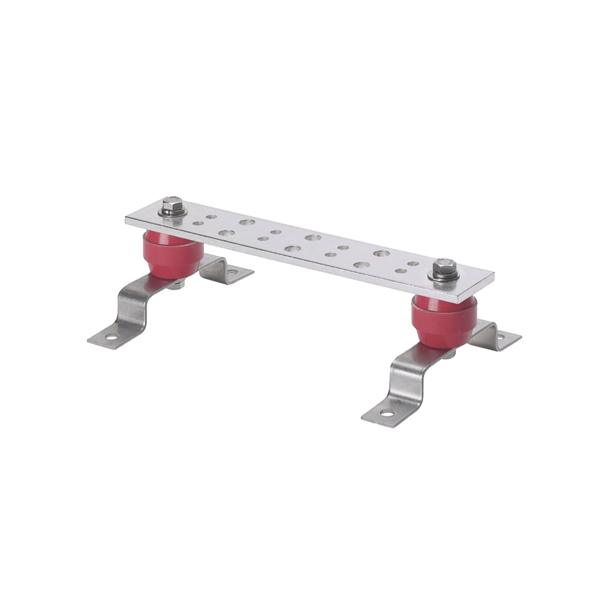 Barra de Puesta a Tierra para Telecomunicaciones (TGB), de 1/4 in x 2 in x 12 in - SILYMX