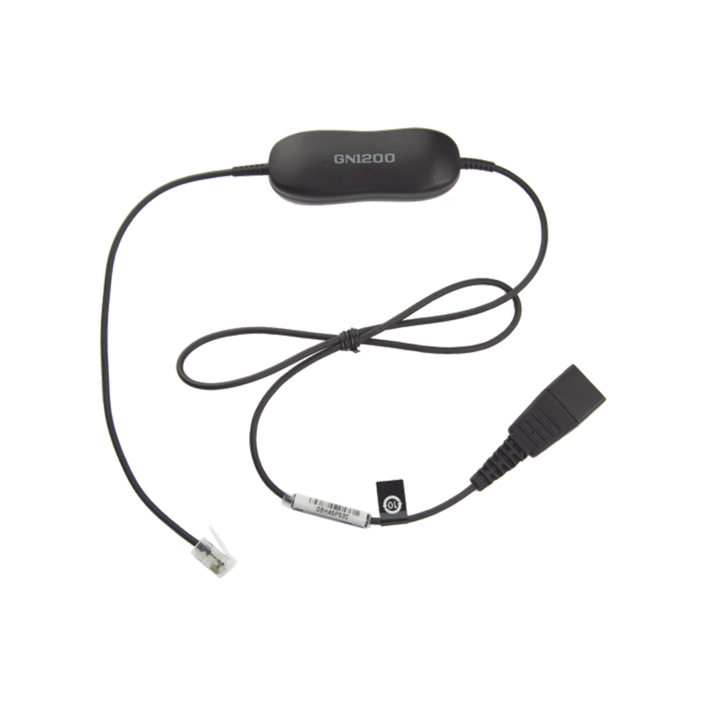 Jabra GN1200 cable con conexión QD y RJ-9 (88001-99) - SILYMX