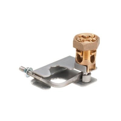 Abrazadera para Tierra Física Panduit en Base de Piso Falso para Cables de 6 a 1/0 AWG. Para Pedestales Cuadrados y Circulares GPQC10-1/0 - SILYMX