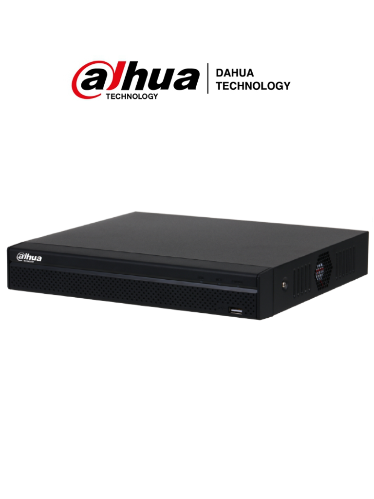 DAHUA NVR1108HS-8P-S3/H - NVR de 8 Megapixeles/ 4k/ 8 Canales IP/ 8 Puertos PoE/ Smart H.265+/ Rendimiento de 80 Mbps/ Salida de Video HDMI&VGA/ 1 Bahía de Disco Duro de Hasta 8TB/ Soporta Camaras con Protocolo Onvif & RTSP/