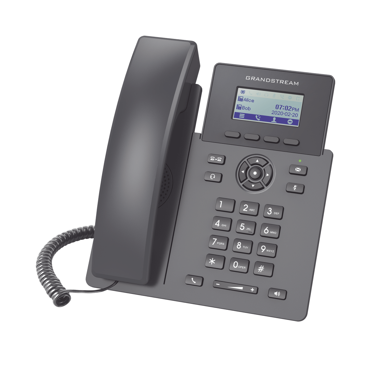 Teléfono IP Grado Operador, 2 líneas SIP con 2 cuentas, codec Opus, IPV4/IPV6 con gestión en la nube GDMS - SILYMX