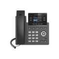 Teléfono IP Grado Operador, 4 líneas SIP con 2 cuentas, pantalla a color 2.4", codec Opus, IPV4/IPV6 con gestión en la nube GDMS