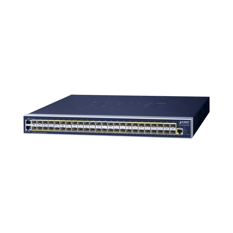 Switch Administrable L3, 46 puertos SFP, 2 puertos Combo TP/SFP, 4 puertos 10G SFP+ - SILYMX