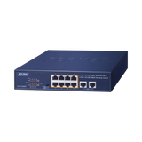 Switch No Administrable Poe De 8 Puertos 10/100/1000 Mbps Con Poe 802.3Af/At - SILYMX