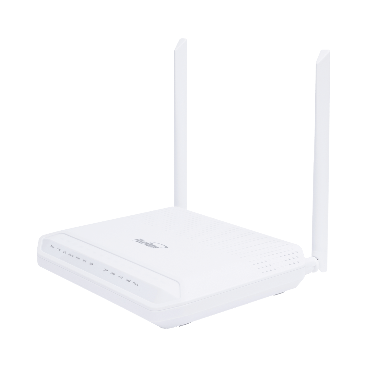 ONU GPON WiFi 2.4/5 GHz MIMO 2x2, 4 puertos Gigabit + 1 POTS + USB, conector SC/UPC - SILYMX