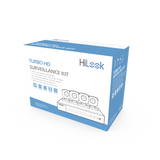 KIT de 4 Cámaras TurboHD 1080p / DVR 8 canales con H.265+ / 4 Cámaras Bala Metálicas / Fuente de Poder / Accesorios de Instalación HL28LQKITS-M(B) - SILYMX