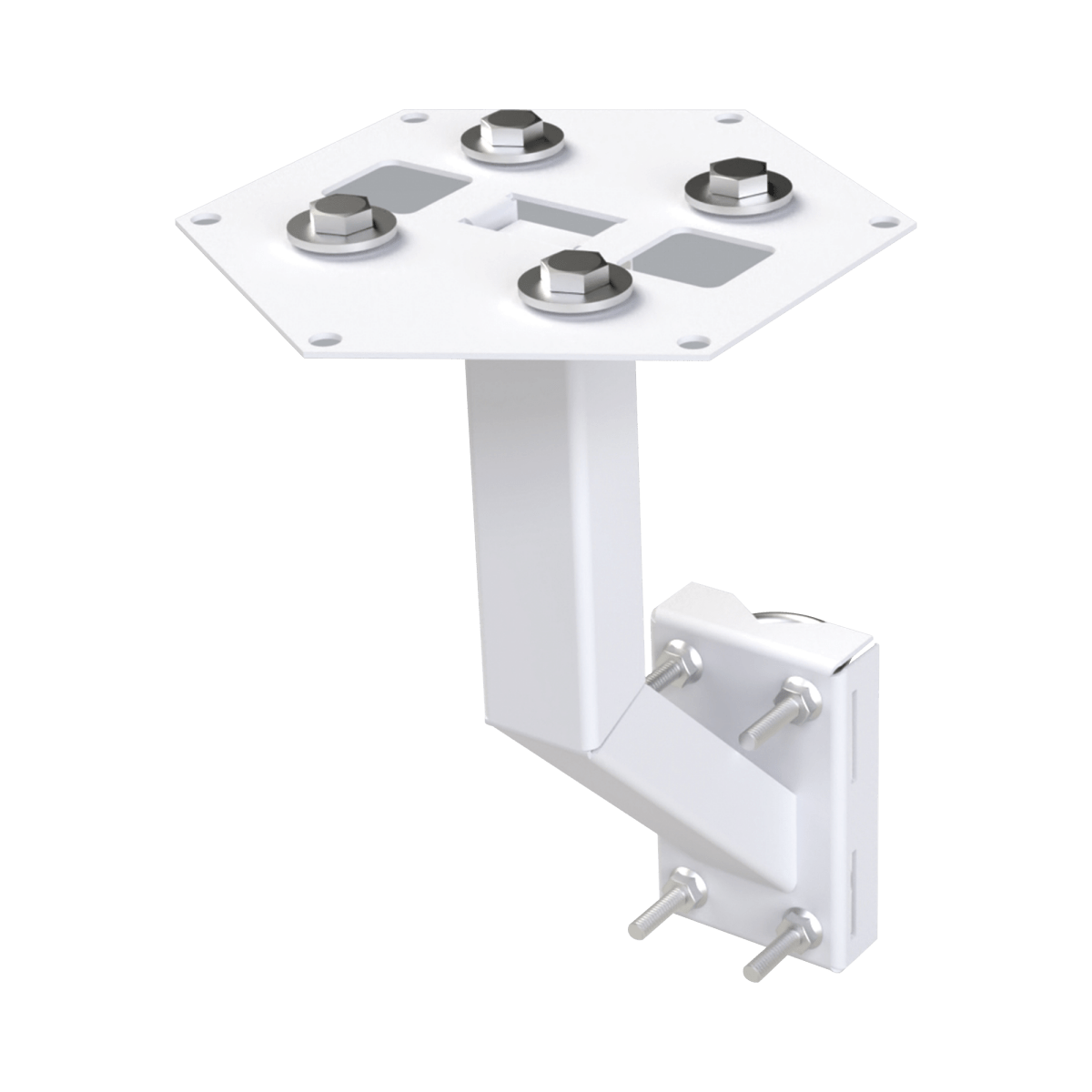 Base para Lámpara de Obstrucción EIGSLSE / GSLID. Compatible con tubo hasta 1-1/4". - SILYMX