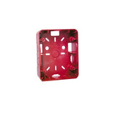 Caja para Montaje de Sirena/Estrobo, Color rojo - SILYMX
