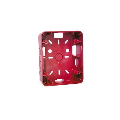 Caja para Montaje de Sirena/Estrobo, Color rojo - SILYMX